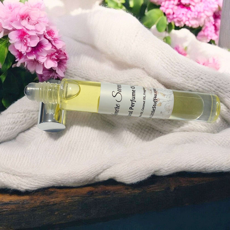 Natural Perfume Oil - Cashmere Sweater 10ml Roller Bottle