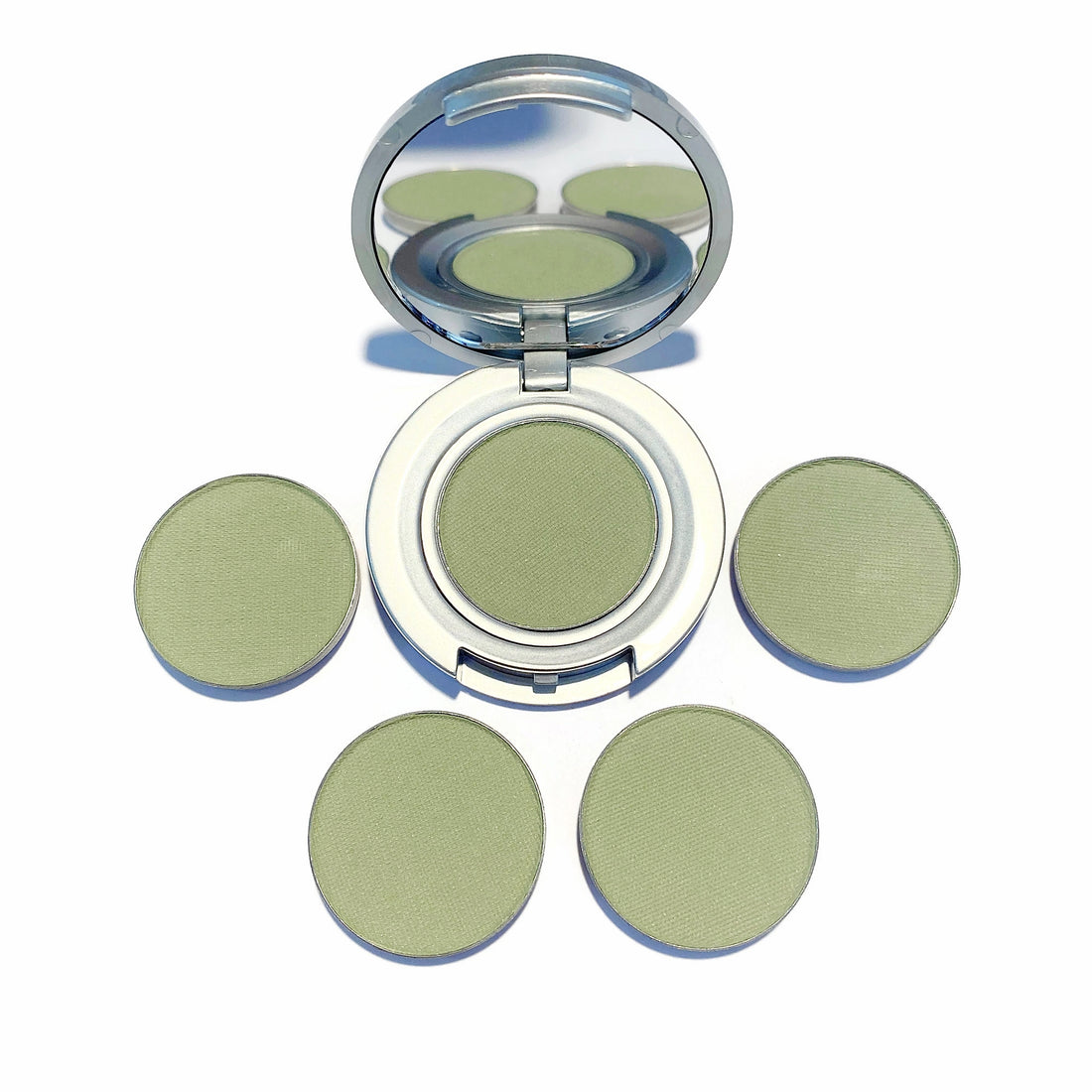 Pressed Mineral Eyeshadow | Celery