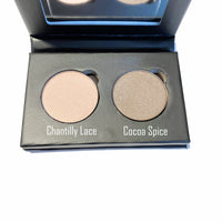 Organic Pressed Mineral Eye Shadow - Cocoa Spice