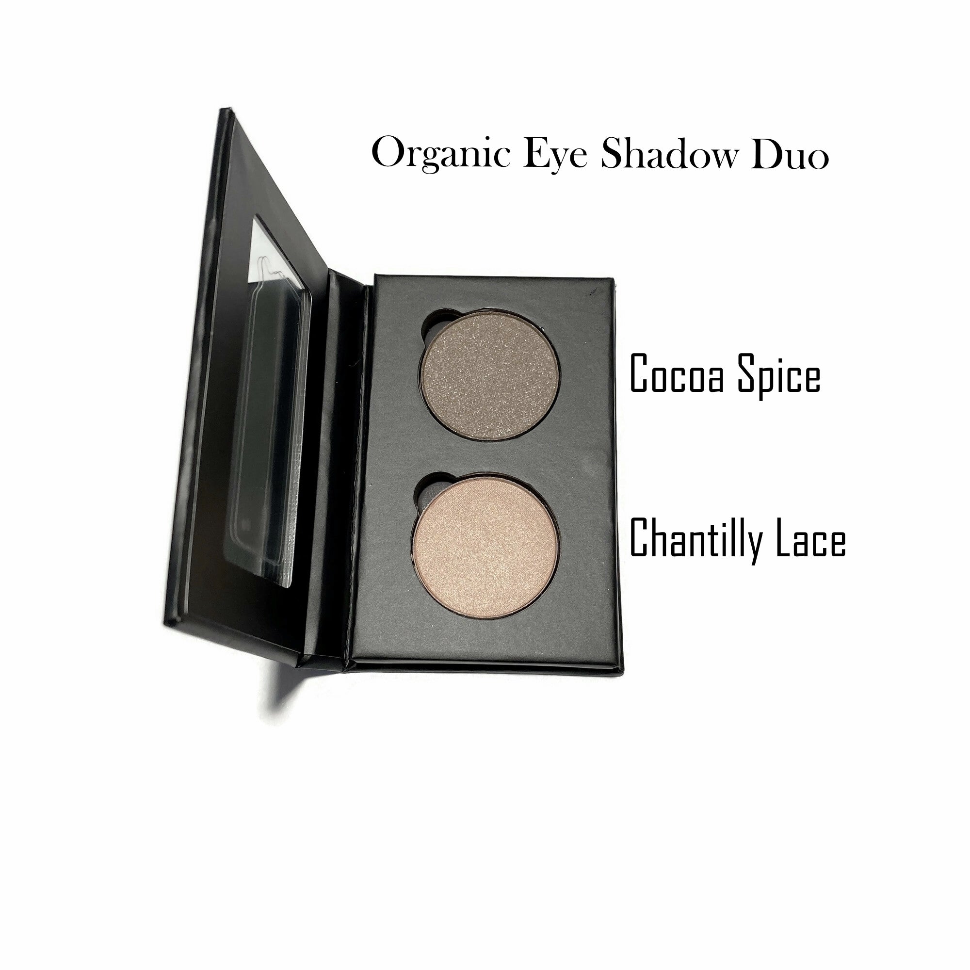 Organic Eye Shadow Duo | Chantilly Spice