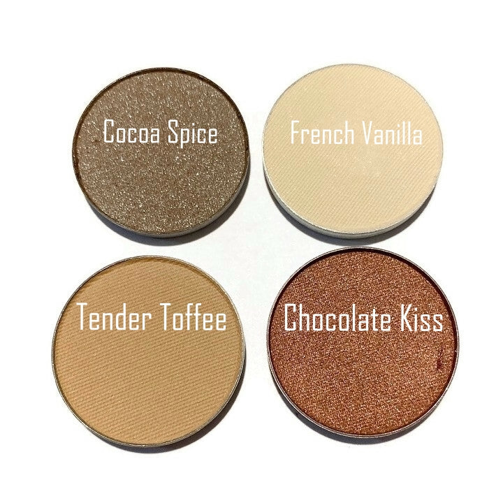 Pressed Eyeshadow Quad | Pick 4 Shades