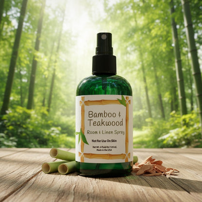 Scented Room Spray | Bamboo + Teakwood