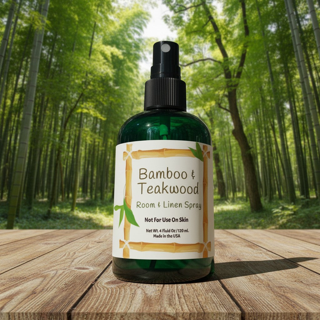 Scented Room Spray | Bamboo + Teakwood