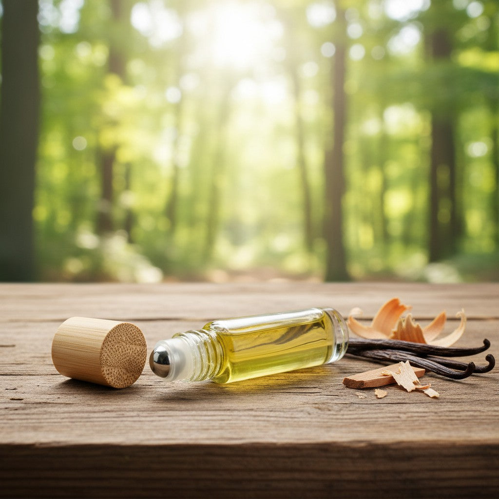 Essential Oil Natural Perfume | Vanilla Sandalwood