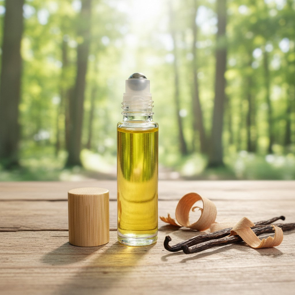 Essential Oil Natural Perfume | Vanilla Sandalwood