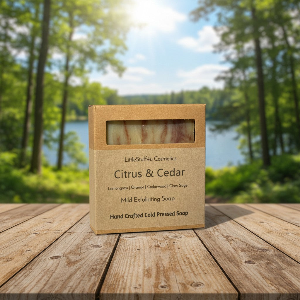Natural Soap Bar | CITRUS &amp; CEDAR