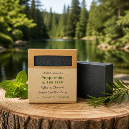 Natural Soap Bar | TEA TREE &amp; PEPPERMINT