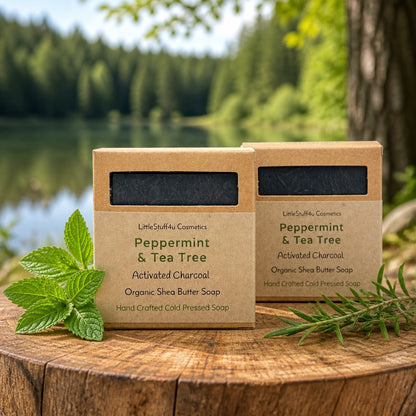 Natural Soap Bar | TEA TREE &amp; PEPPERMINT