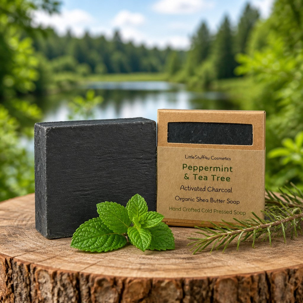Natural Soap Bar | TEA TREE &amp; PEPPERMINT