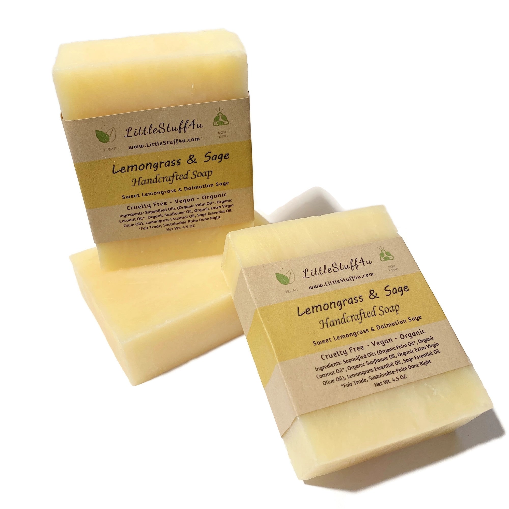 Lemongrass & Sage Natural Soap