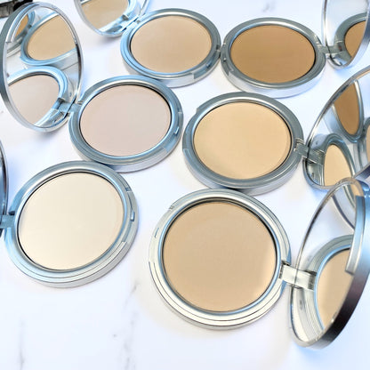 Pressed Mineral Foundation | Silver Compact