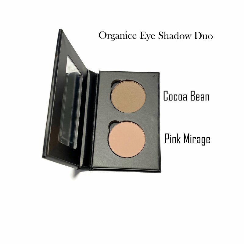 Organic Eye Shadow Duo | Pink Bean