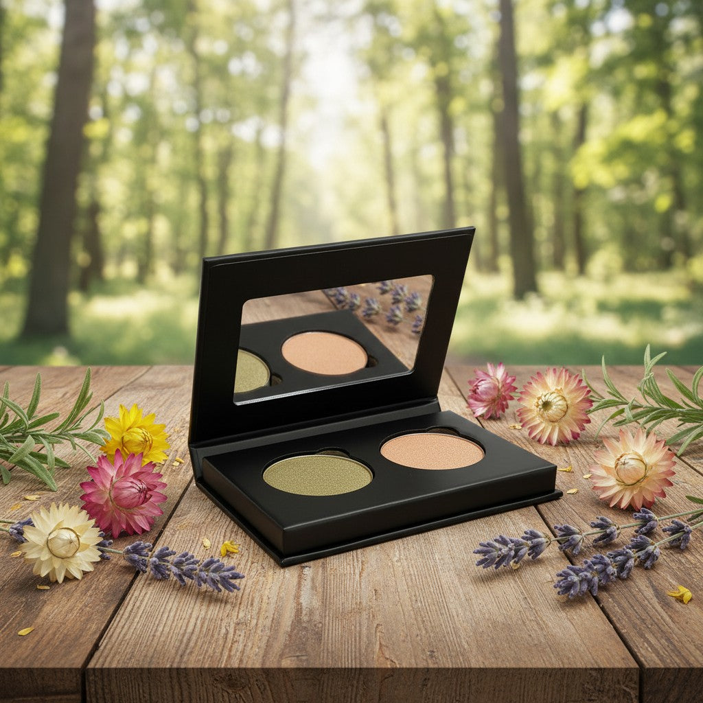 Organic Eye Shadow Duo | Mossy Trinket