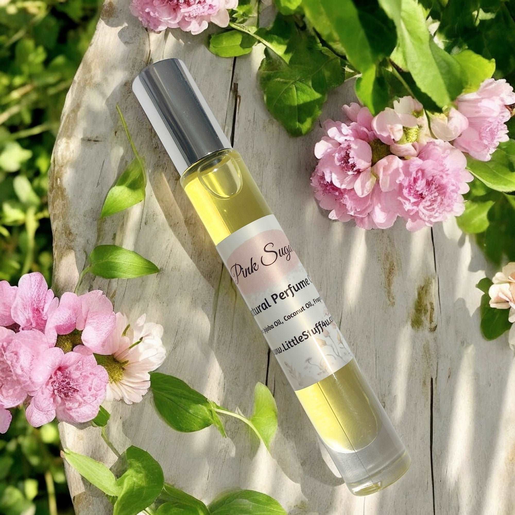 Natural Perfume Oil - Pink Sugar (Type) 10ml Roller Bottle