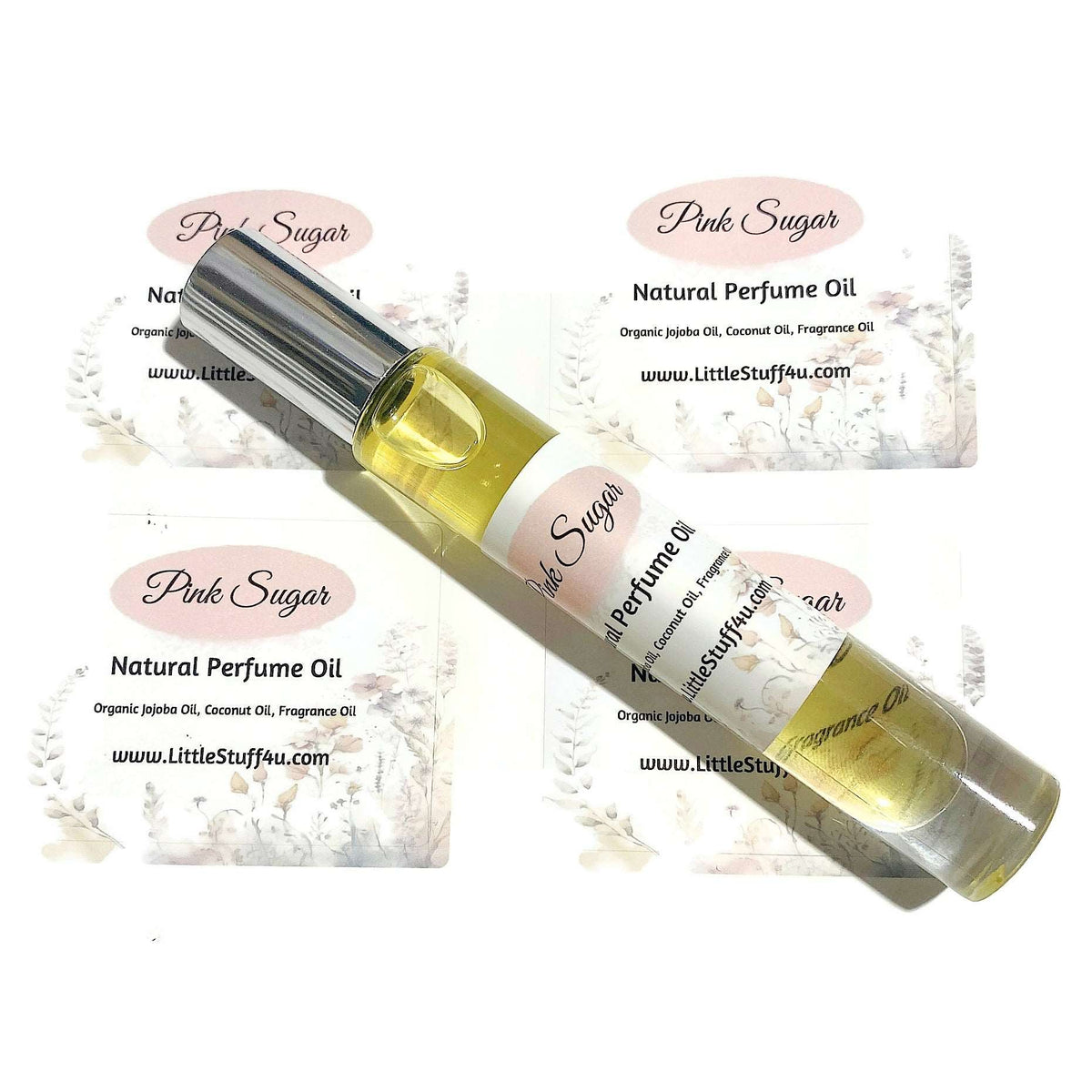 Natural Perfume Oil - Pink Sugar (Type) 10ml Roller Bottle