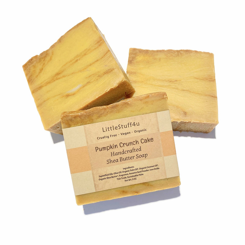 Natural Soap Bar | Pumpkin Crunch Cake