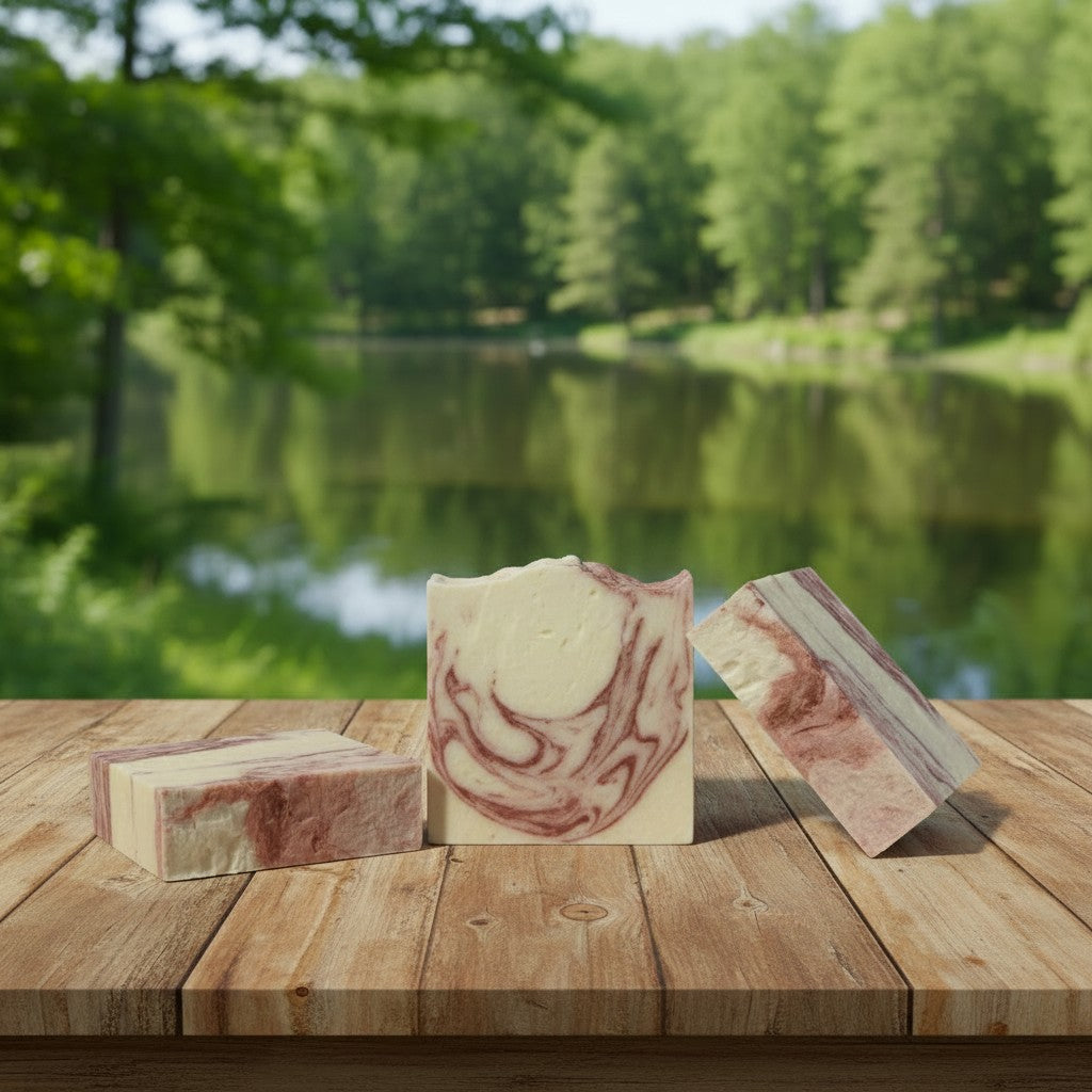 Natural Soap Bar | Twisted Peppermint