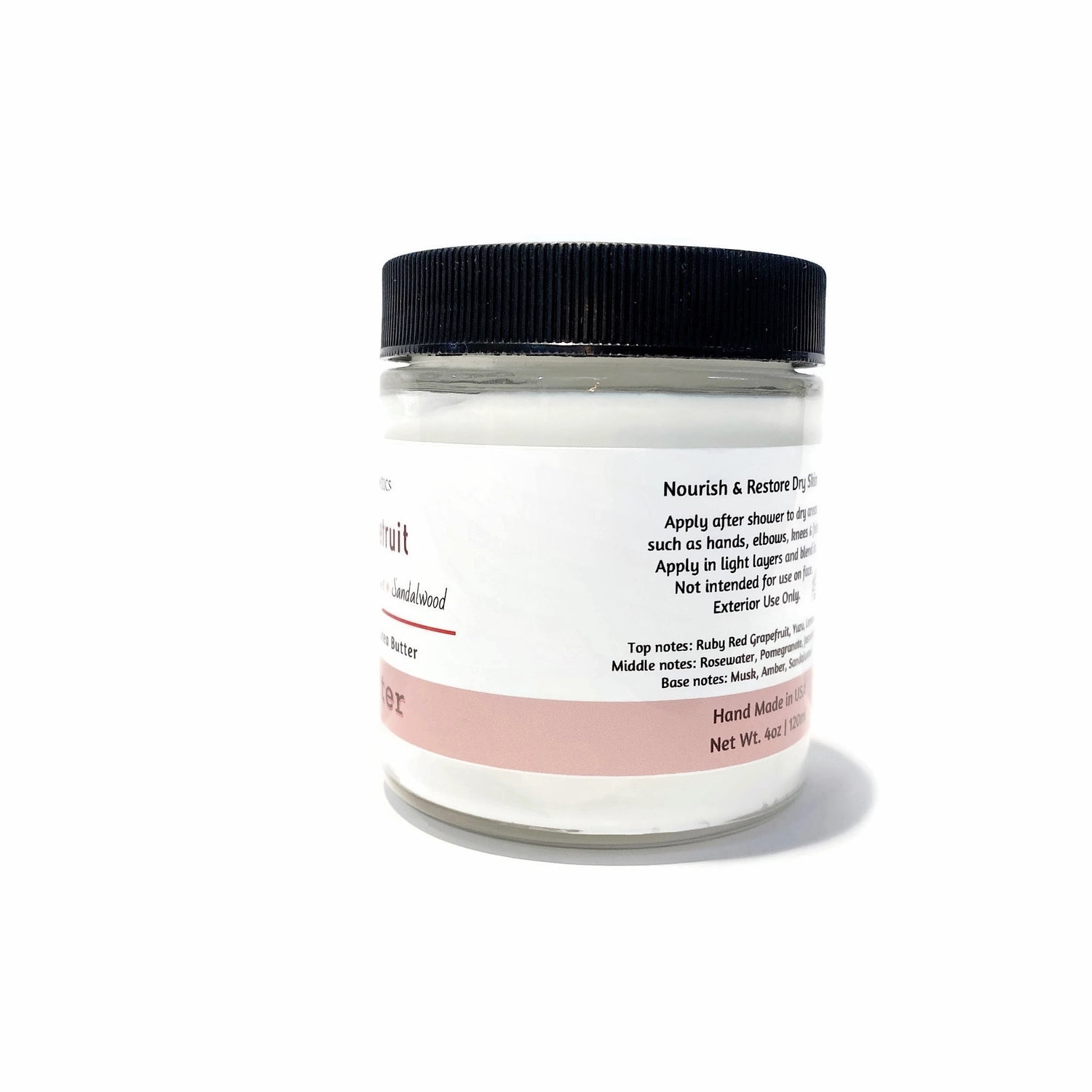 Natural Body Butter | Ruby Red Grapefruit