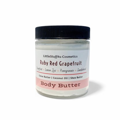 Natural Body Butter | Ruby Red Grapefruit