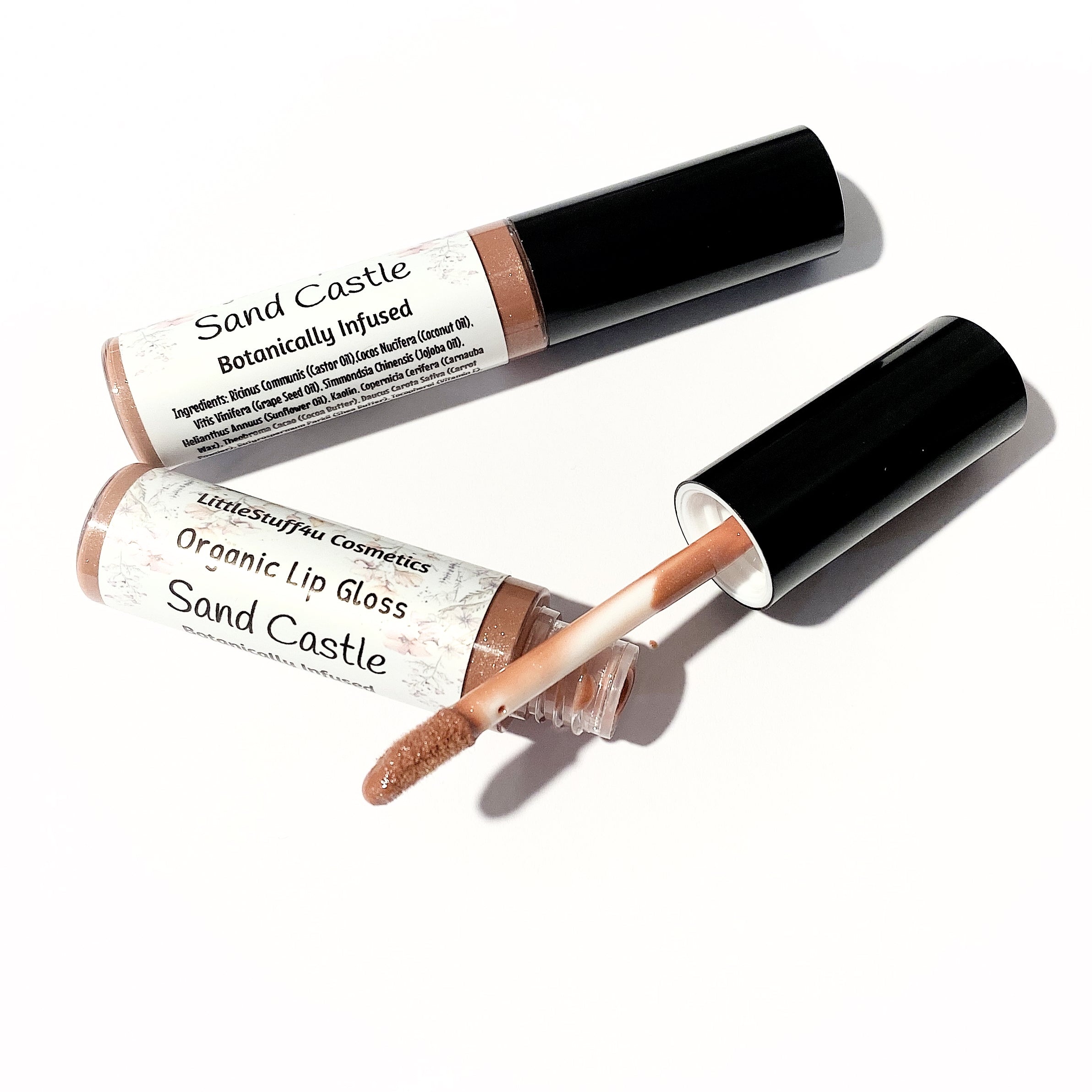 Organic Lip Gloss | Sand Castle