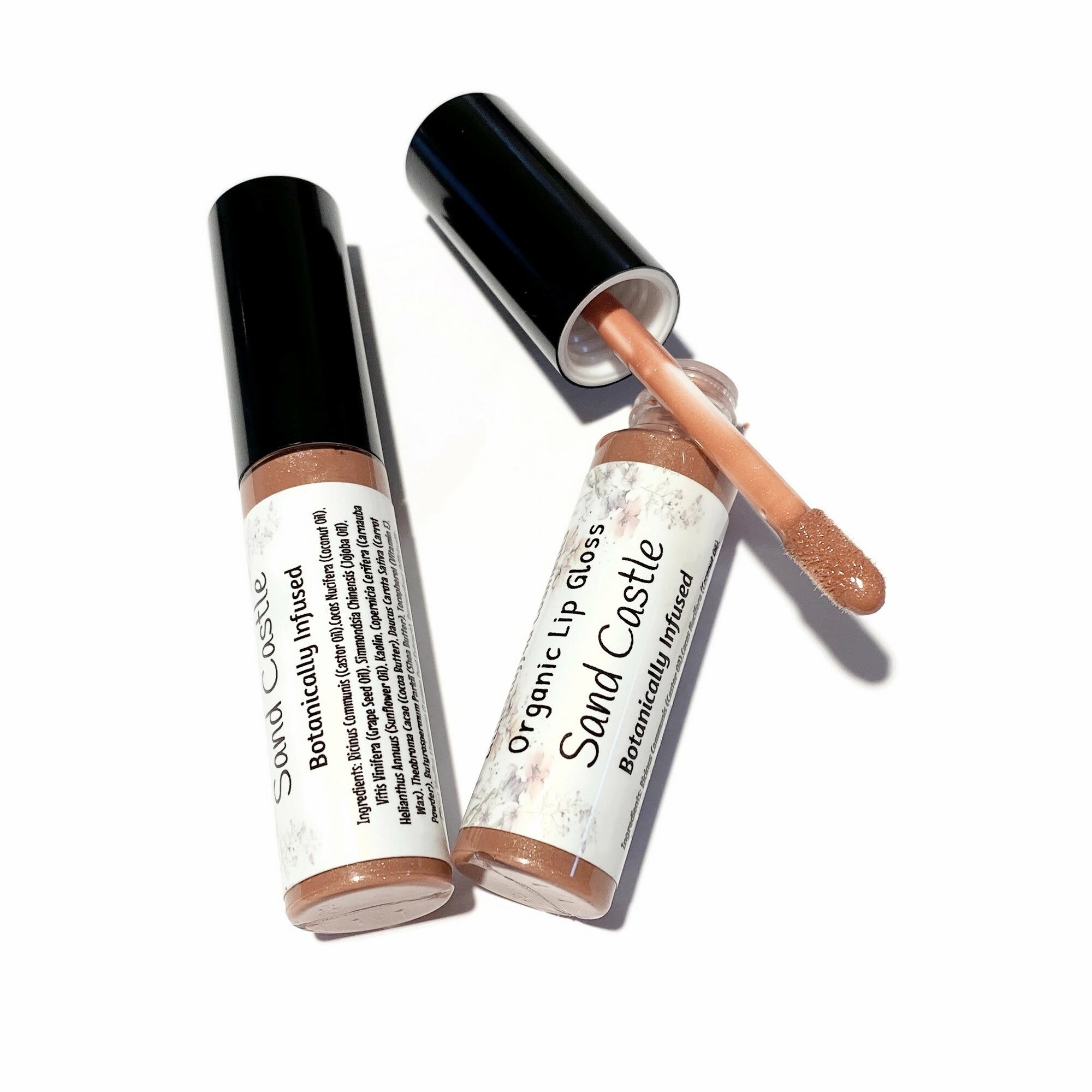 Organic Lip Gloss | Sand Castle