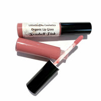 Organic Lip Gloss | Seashell Pink