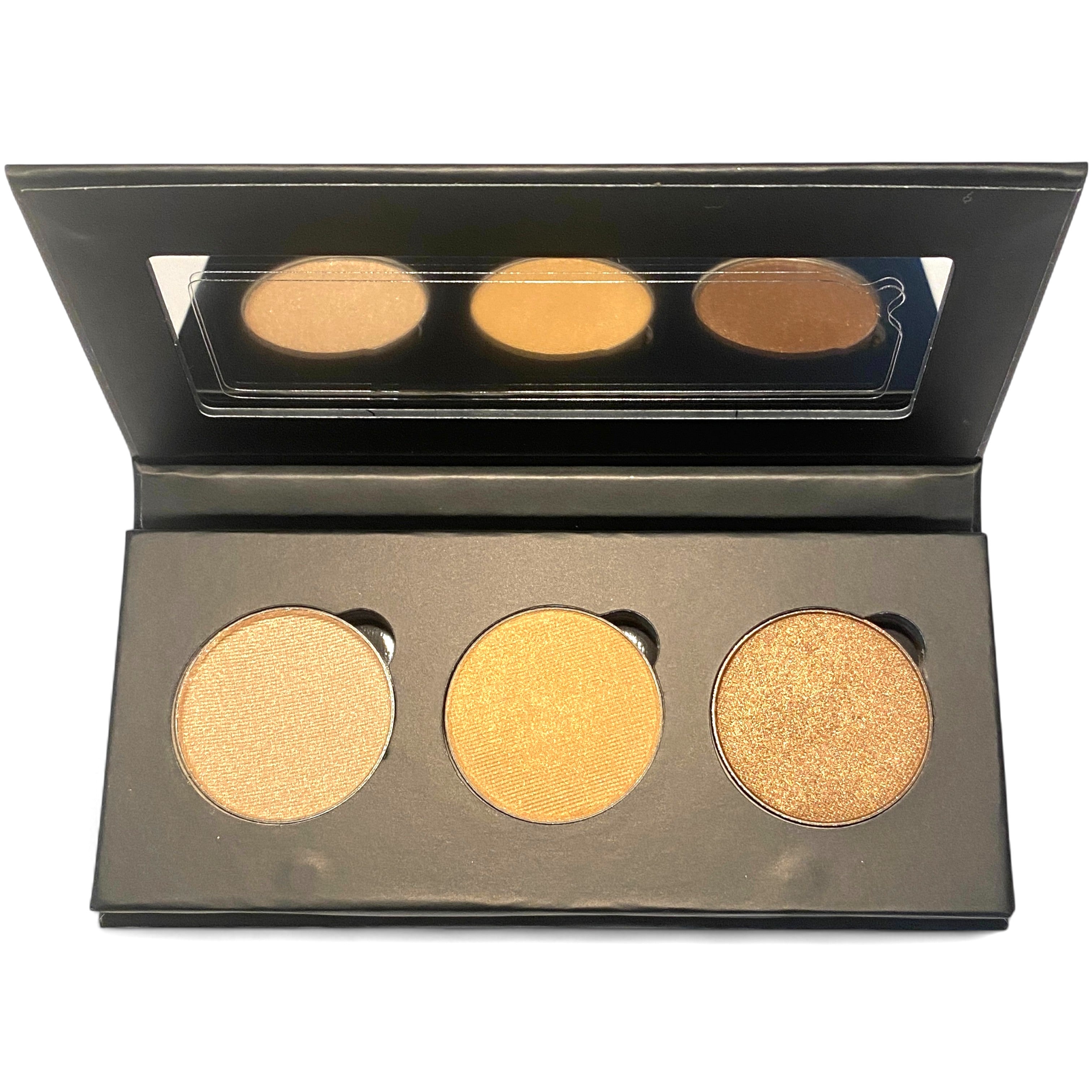 Pressed Eye Shadow Trio | Golden Topaz