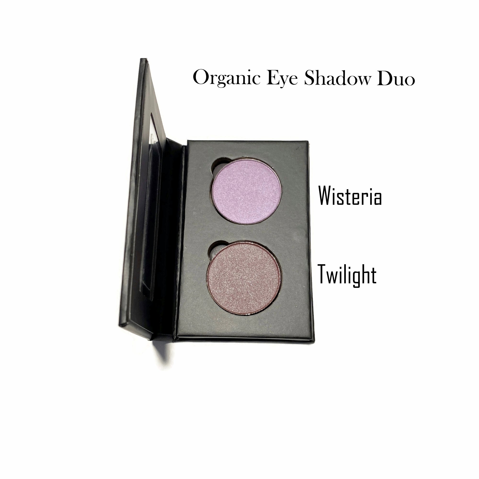 Organic Eye Shadow Duo | Plum Kiss