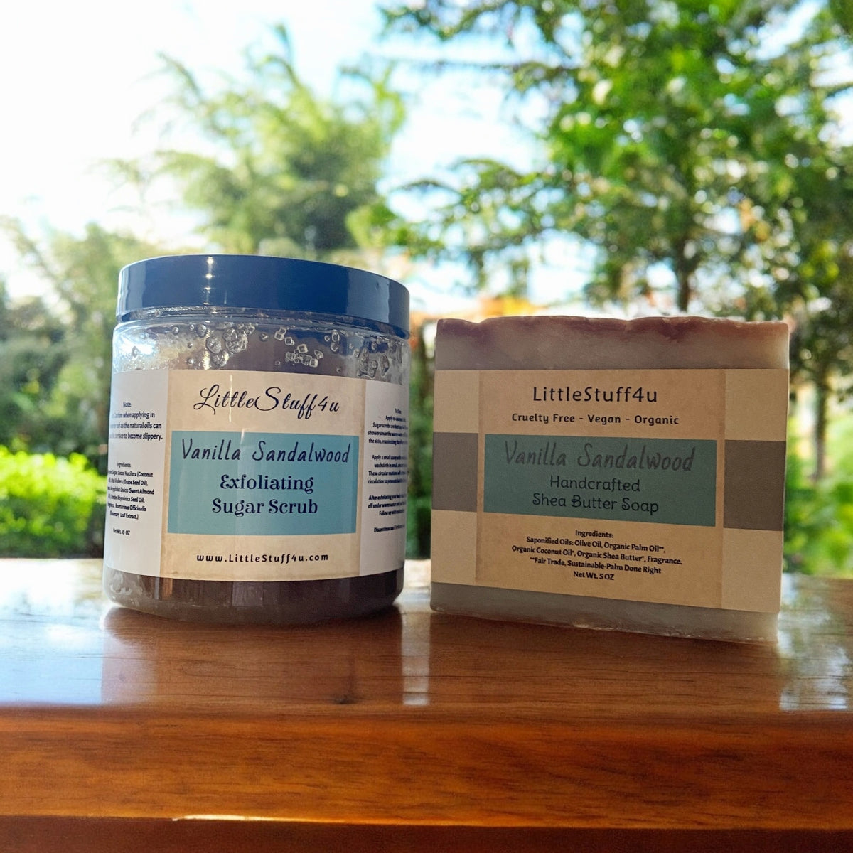 Natural Sugar Scrub | Vanilla Sandalwood