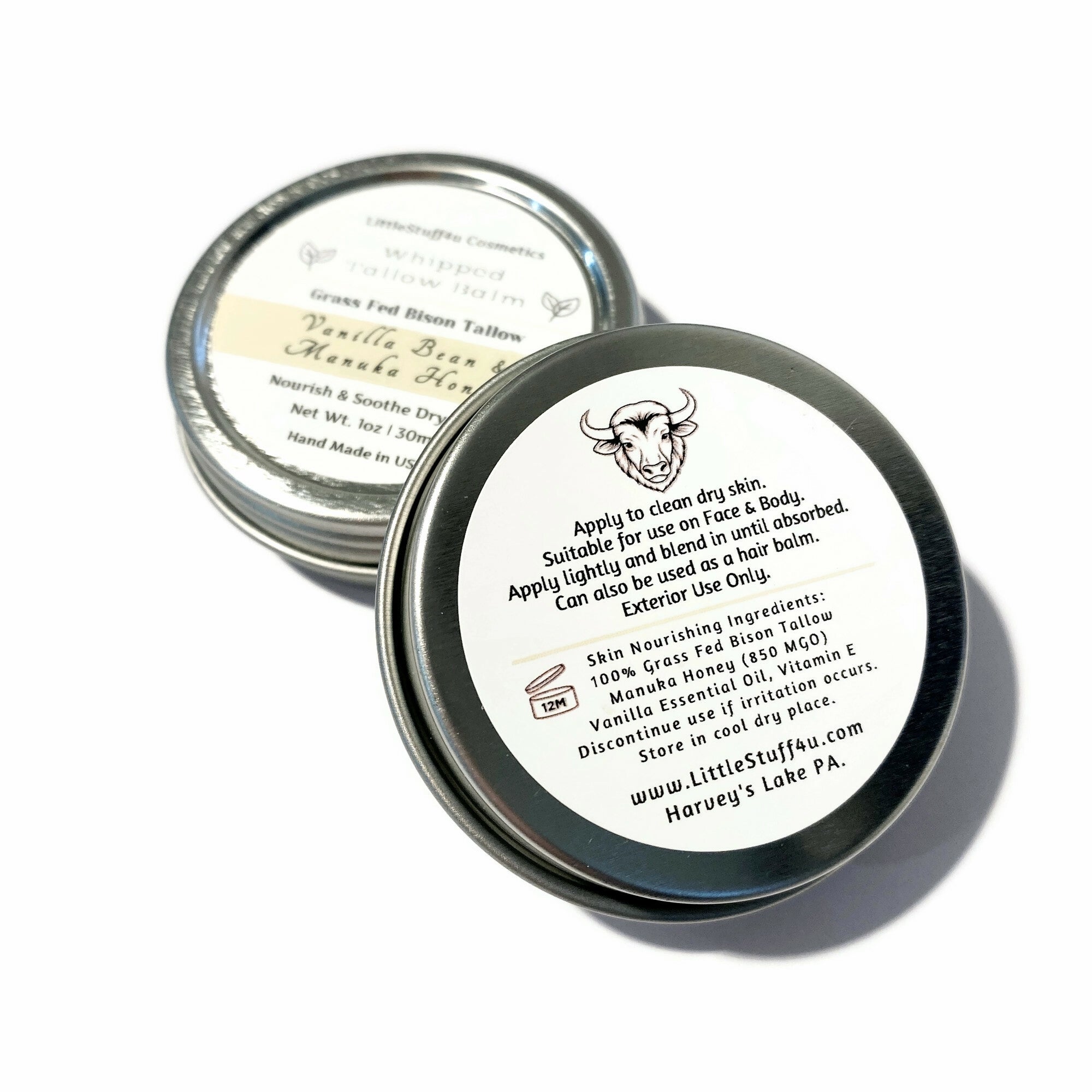 Natural Tallow Balm | Vanilla Bean