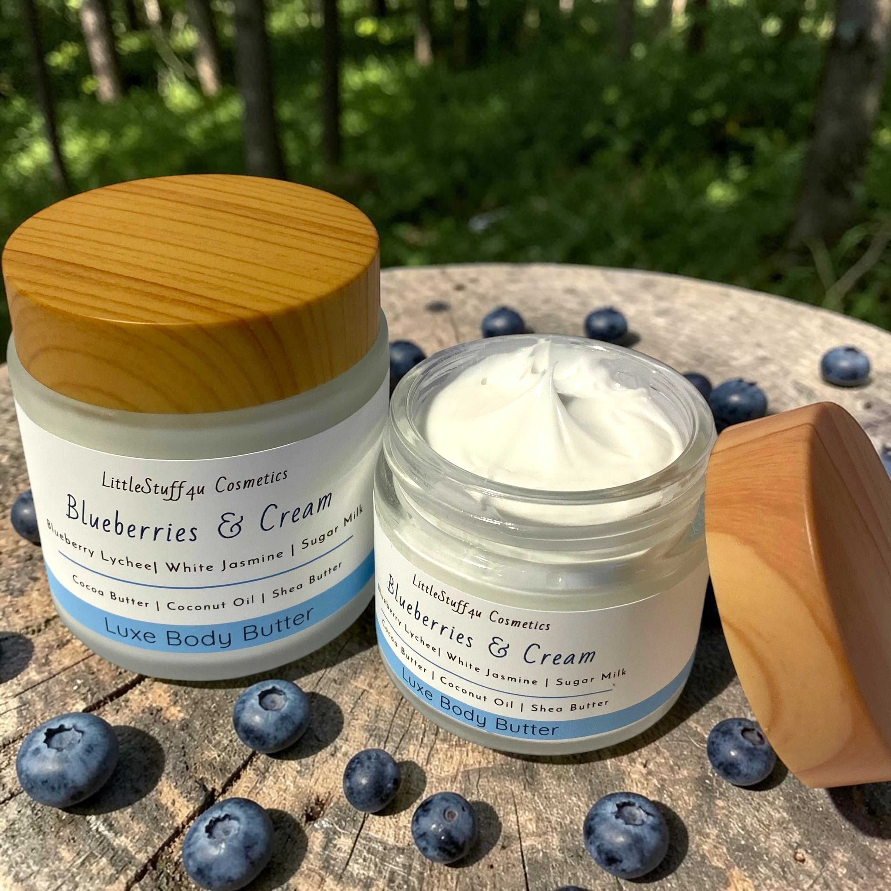 Natural Body Butter | Blueberries &amp; Cream