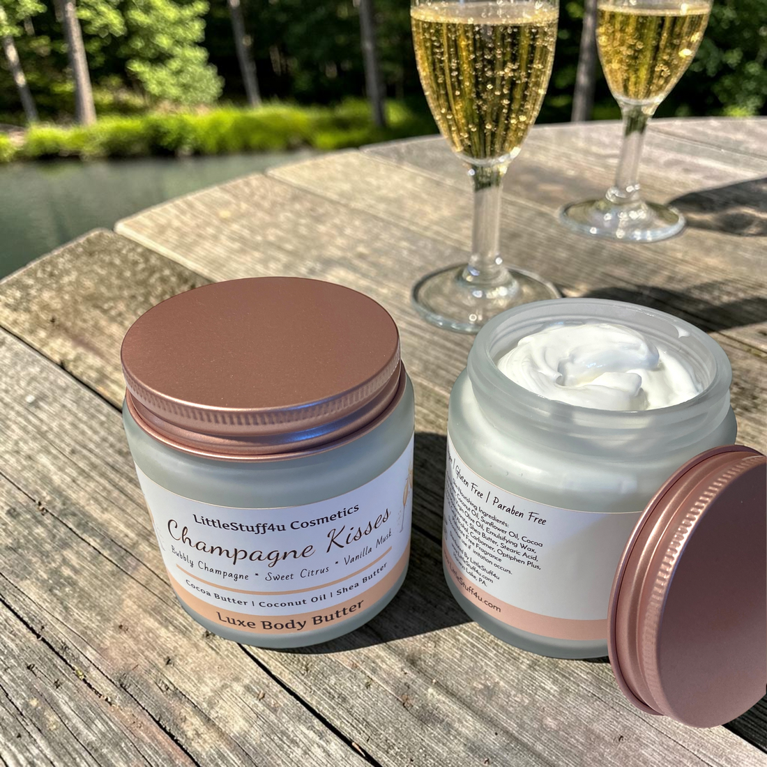 Natural Body Butter | Champagne Kisses