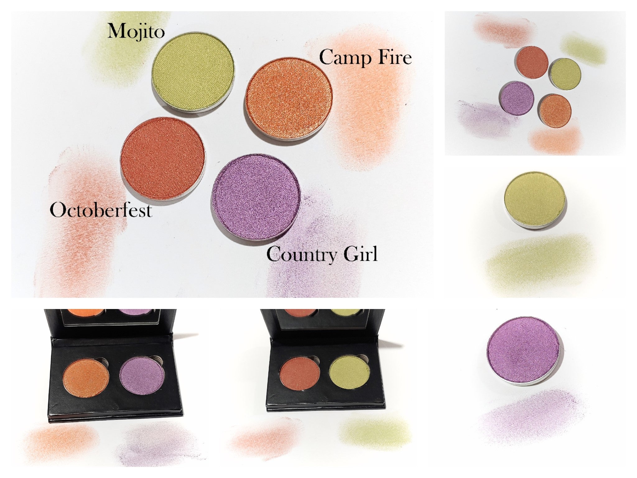 Pressed Eyeshadow Quad | Pick 4 Shades