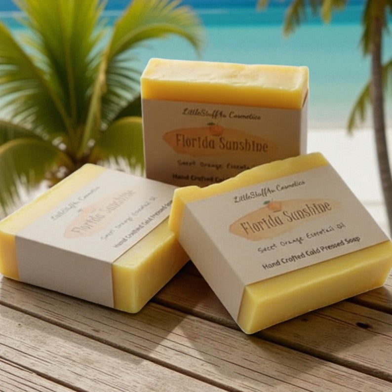 Natural Soap Bar | Florida Sunshine