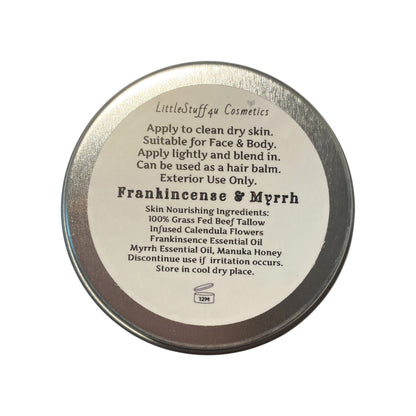 Natural Tallow Balm | Frankincense &amp; Myrrh