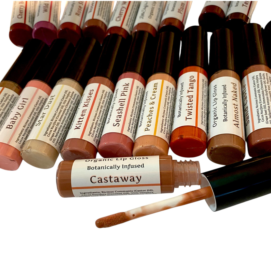 Organic Lip Gloss | 20 Shades