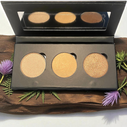 Pressed Eye Shadow Trio | Golden Topaz