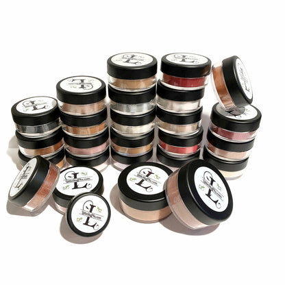 PLUM GOLD Loose Powder Natural Mineral Eye Shadow | Gluten Free Vegan Makeup