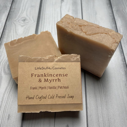 FRANKINCENSE &amp; MYRRH Natural Soap Bar