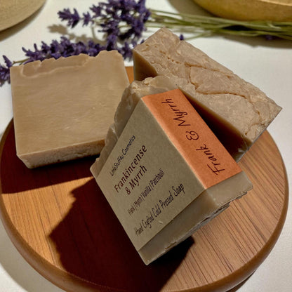 FRANKINCENSE &amp; MYRRH Natural Soap Bar