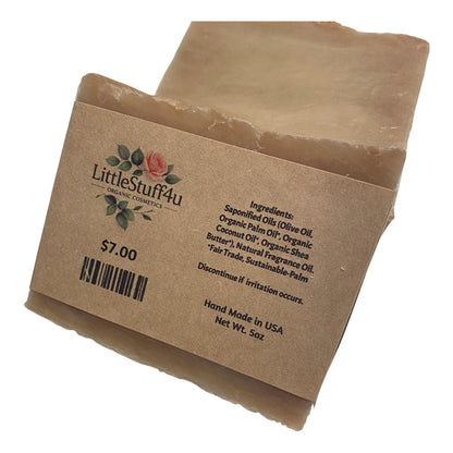 ANTIQUE SANDALWOOD Natural Shea Butter Soap Bar