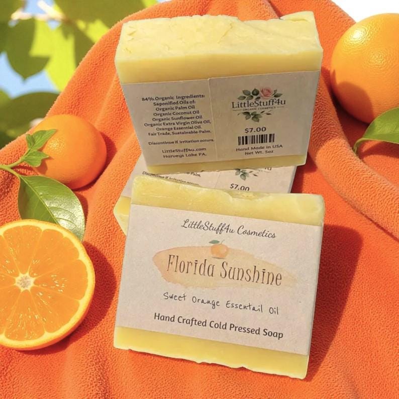 FLORIDA SUNSHINE Natural Soap Bar