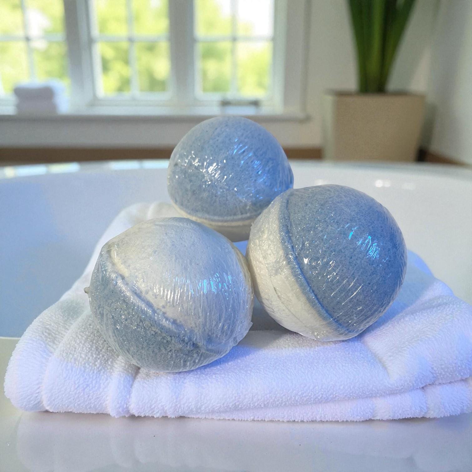 SNOWFLAKES Natural Bath Bomb Large 4.5oz