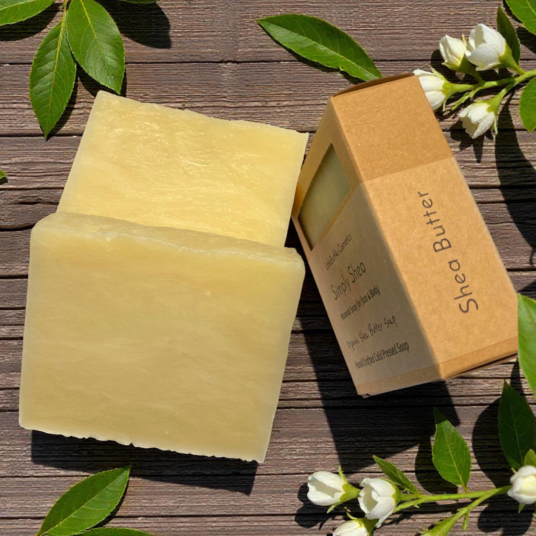 SIMPLY SHEA Natural Soap Bar | Vegan Face &amp; Body Soap