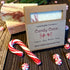 CANDY CANE Natural Shea Butter Soap Bar | Sweet Peppermint Soap