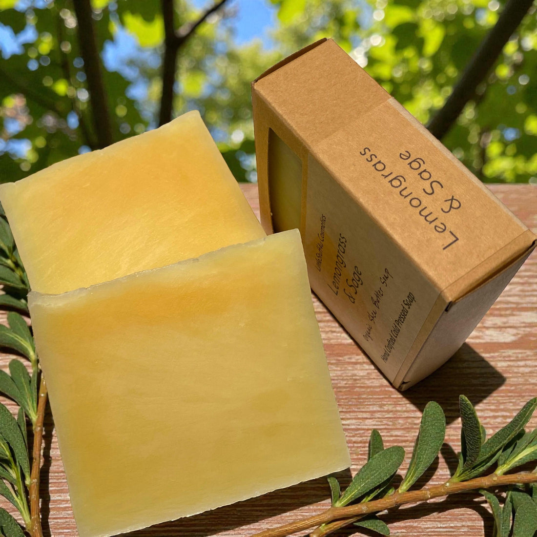LEMONGRASS &amp; SAGE Natural Soap Bar