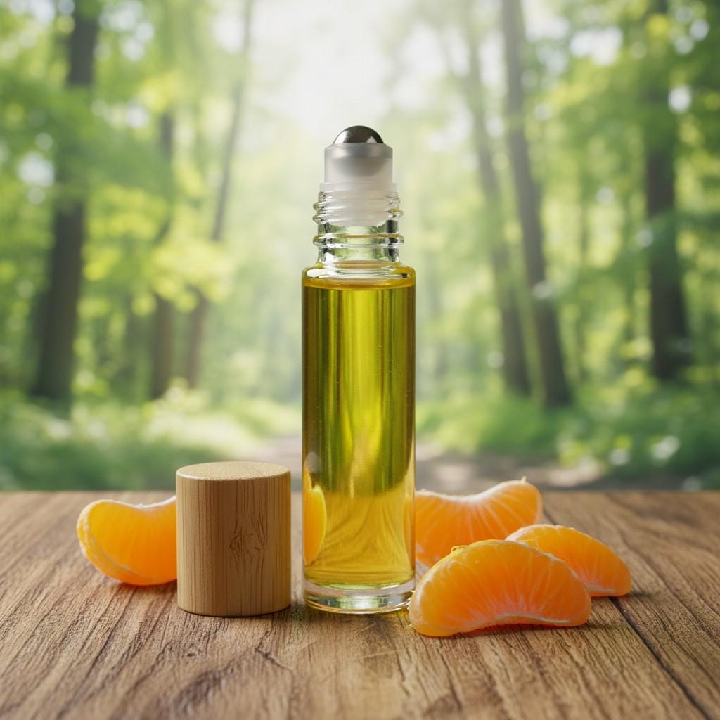 TANGERINE BLISS Essential Oil Natural Perfume 10ml Glass Bottle