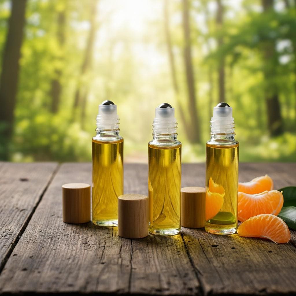 TANGERINE BLISS Essential Oil Natural Perfume 10ml Glass Bottle