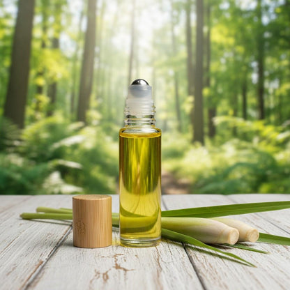 LEMONGRASS Essential Oil Natural Perfume 10ml Glass Bottle