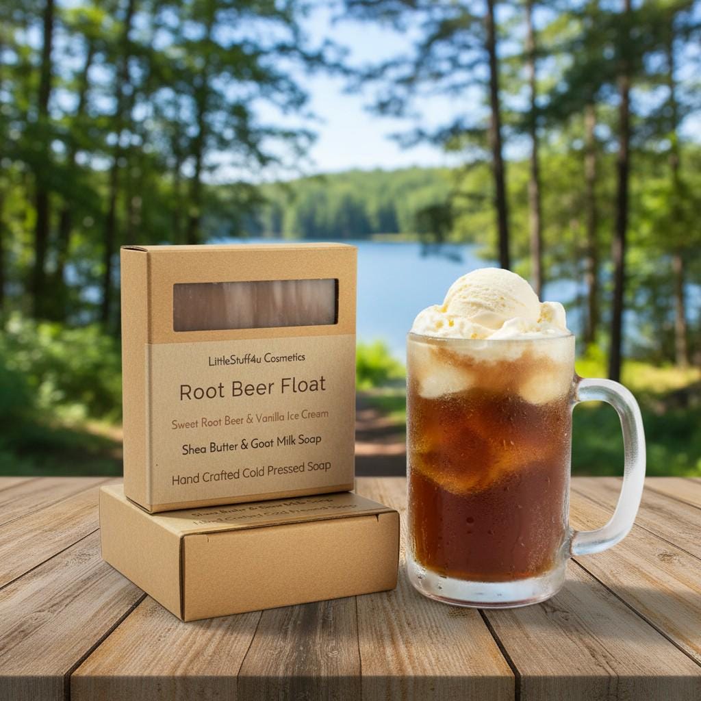 Natural Soap Bar | ROOT BEER FLOAT